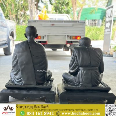 หลวงปู่โต เนื้อทองเหลือง รมดำ หน้าตัก 20 นิ้ว 